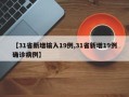 【31省新增输入19例,31省新增19例确诊病例】
