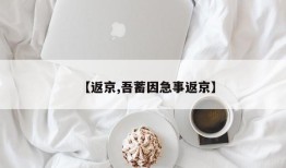 【返京,吾蓄因急事返京】