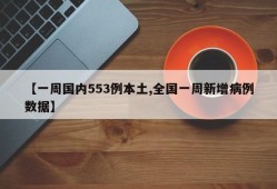 【一周国内553例本土,全国一周新增病例数据】
