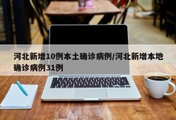 河北新增10例本土确诊病例/河北新增本地确诊病例31例